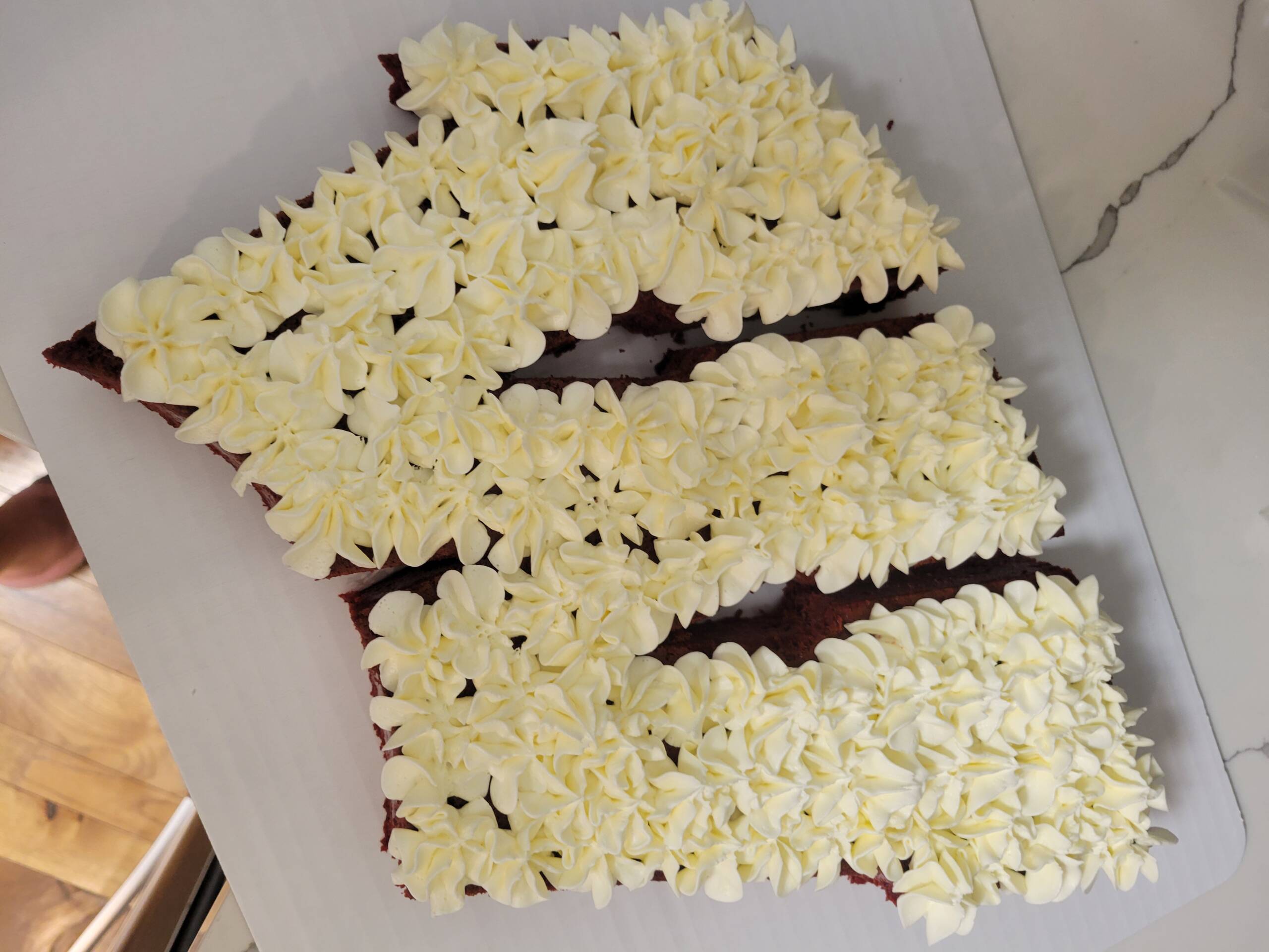 Custom Number or Carved Shape Cake - Image 5