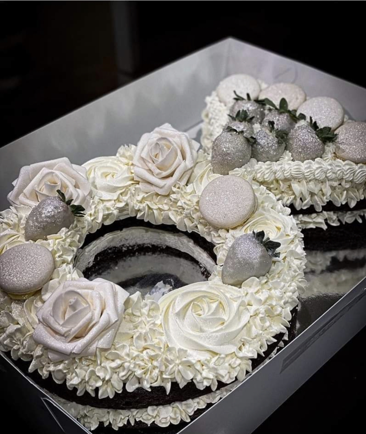 Custom Number or Carved Shape Cake - Image 3