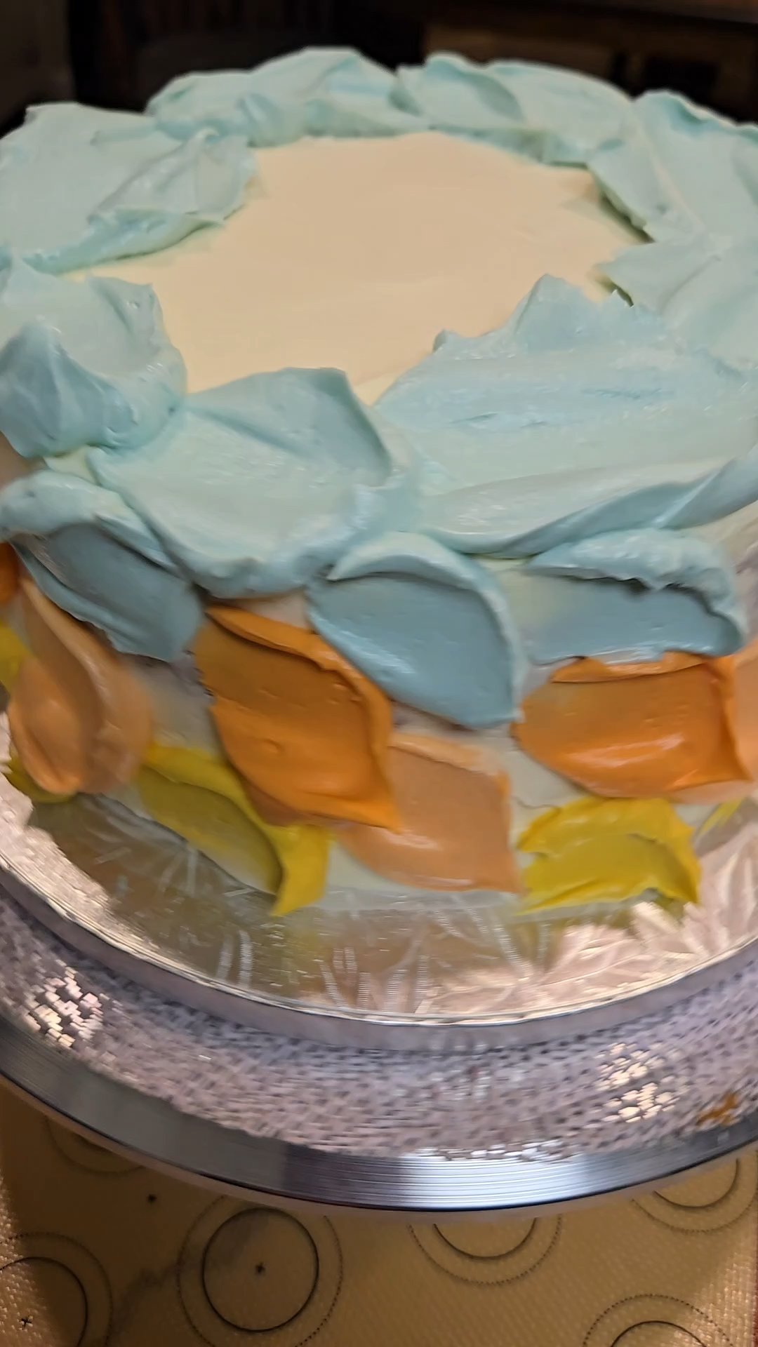 Fresh Banana Fudge Cake