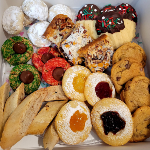 Variety Box of Christmas Cookies